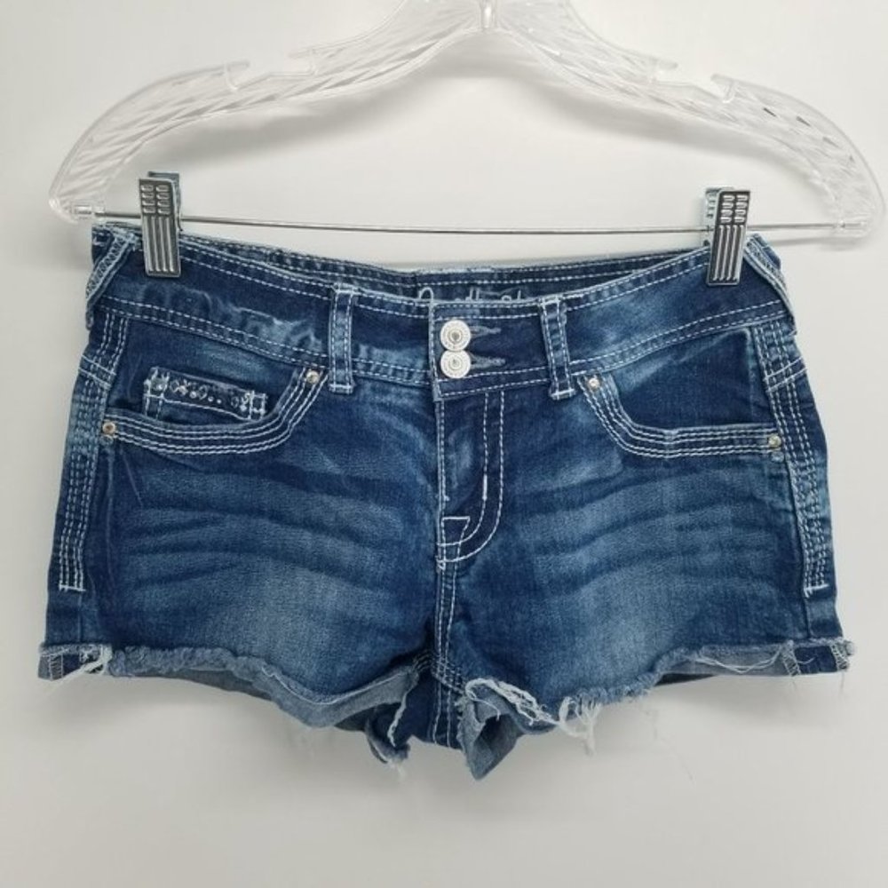 Amethyst denim jean shorts size 5